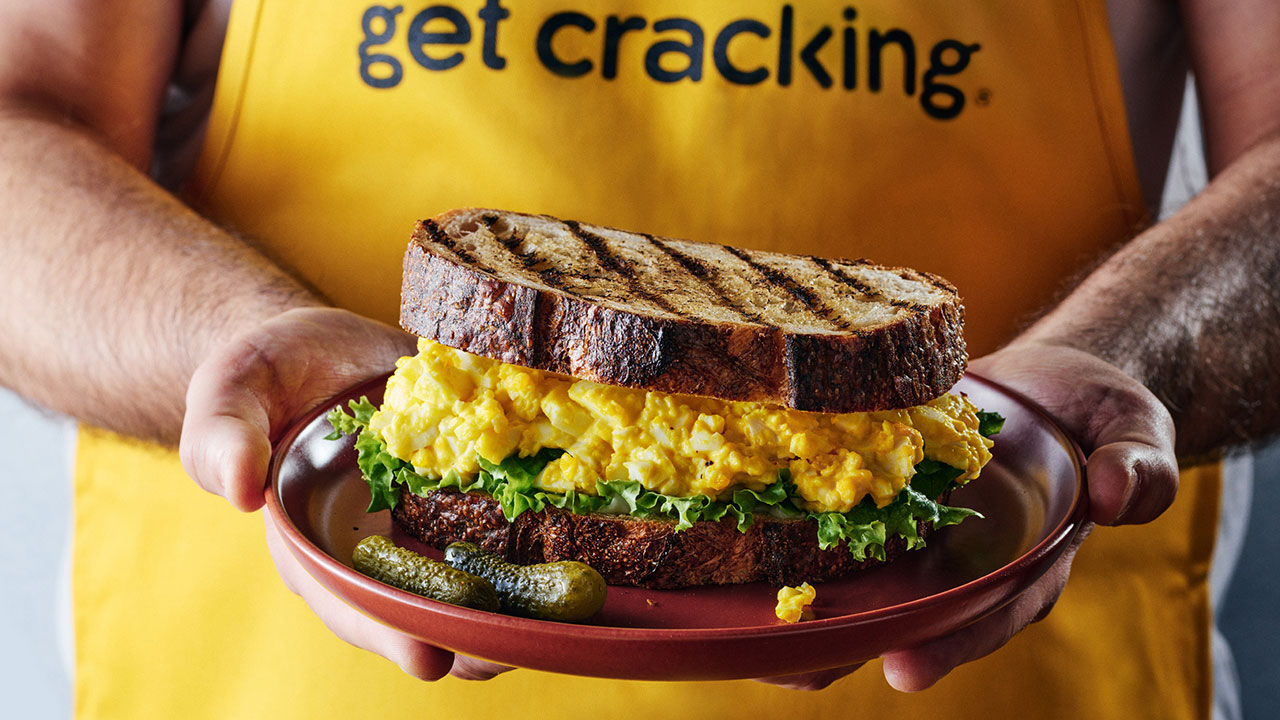 EFC Egg Salad Sandwich Get cracking 1280x720
