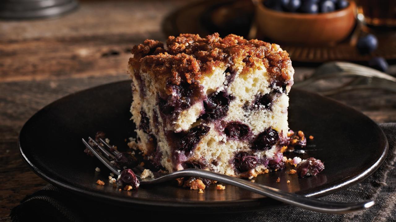 Blueberry Cinnamon Crumb Coffee Cake | Serena Bakes Simply From Scratch