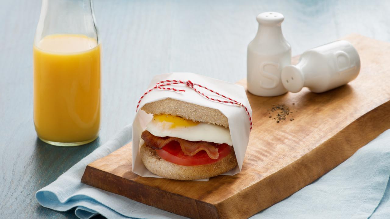 Breakfast Sandwich Roll Up Recipe by Tasty