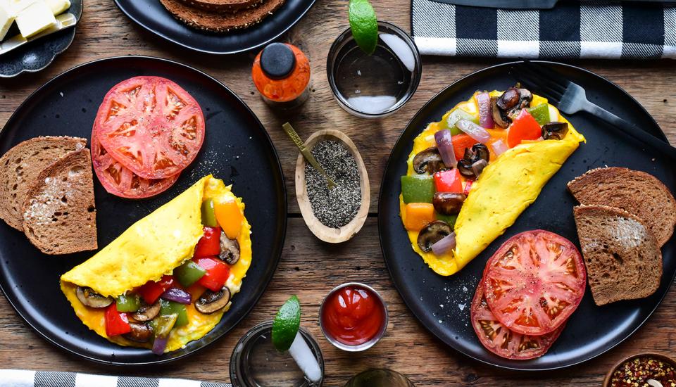 Cheese and Vegetable Omelettes 1664x832